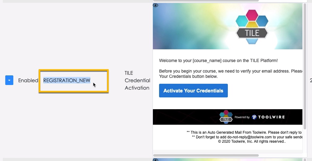 Register Message Course Messages Guide